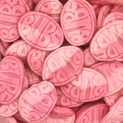 BUBS Wild Strawberry & Pomegranate Ovals